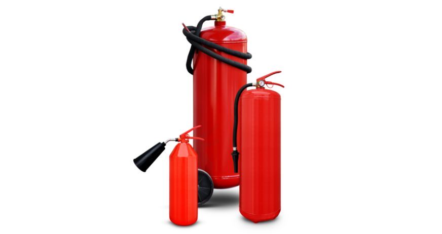 Fire extinguishers, firefighting units